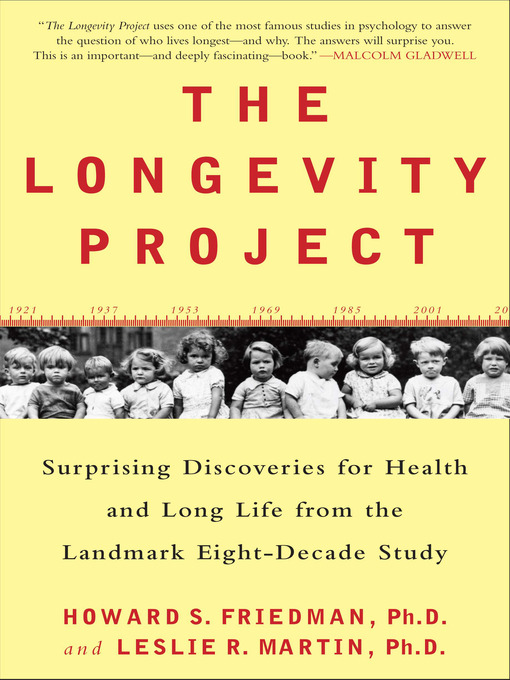 Title details for The Longevity Project by Howard S. Friedman Ph.D. - Wait list